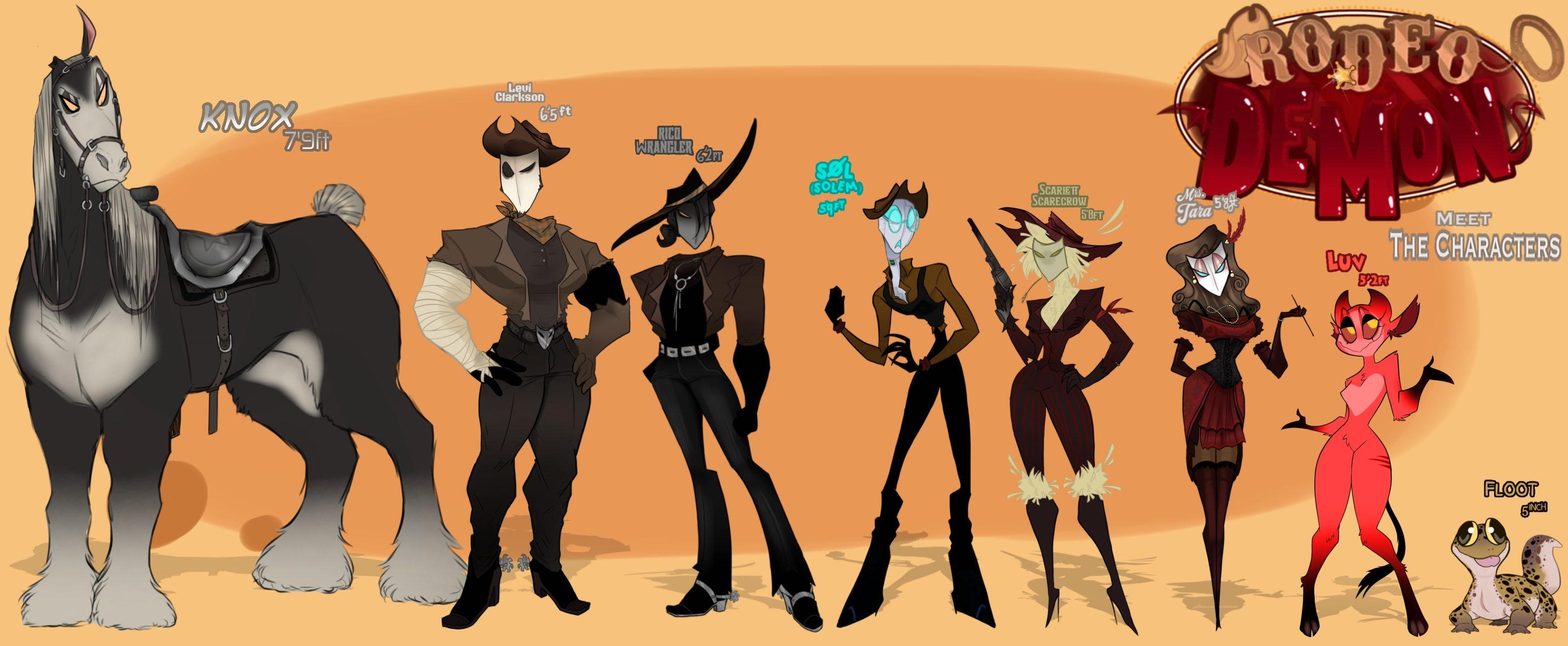 CHARACTER HEIGHT CHART
